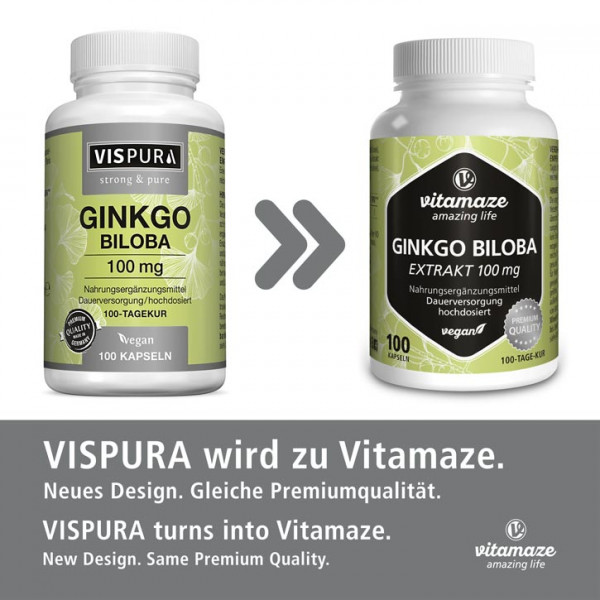 Ginkgo Biloba Kapseln Kaufen Vegan And Hochdosiert Vitamazeshop